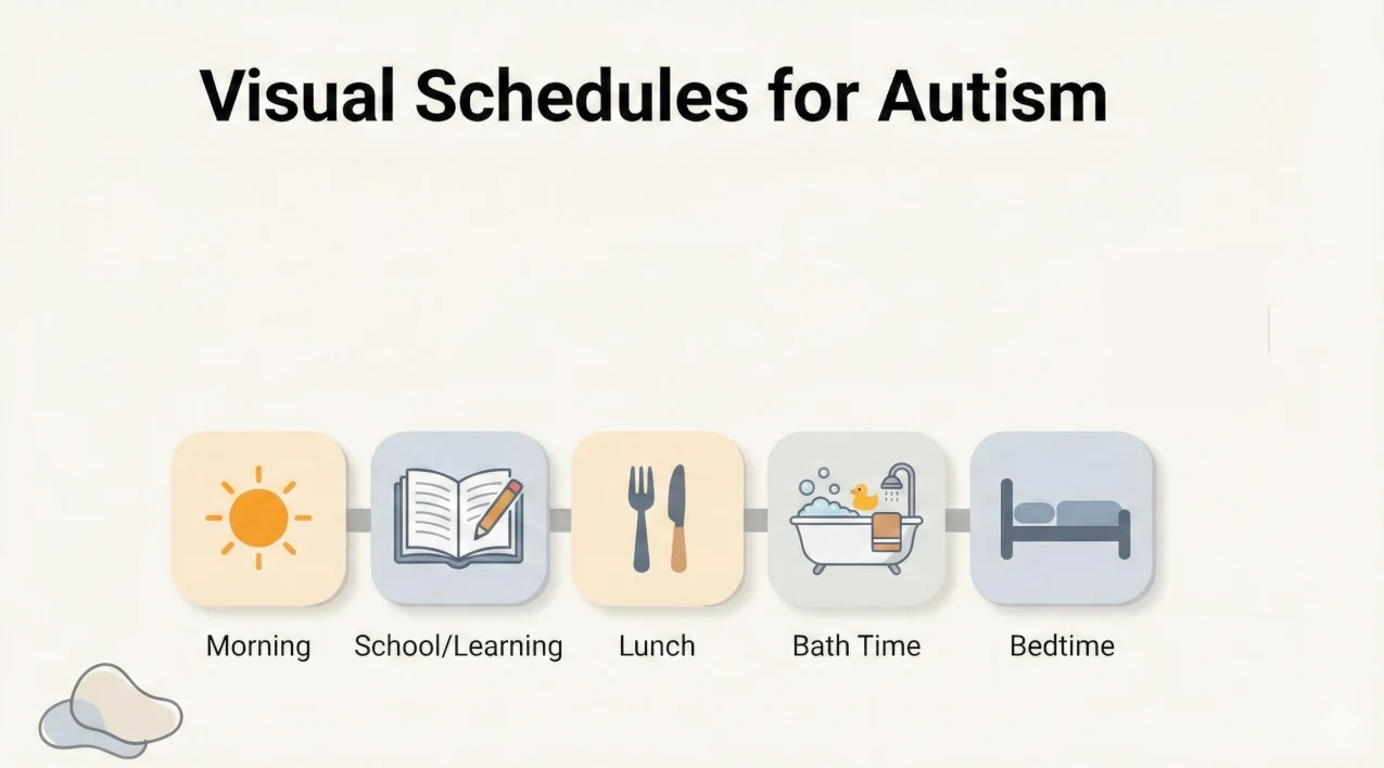 Visual Schedule for Autism at Home